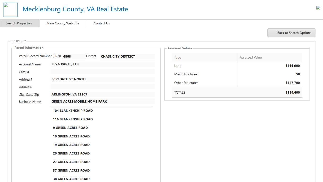 Mecklenburg County, VA - Official Real Estate Data